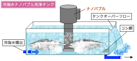4.冷海水ナノバブル洗浄 イメージ